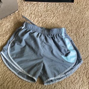 Gray Nike shorts
